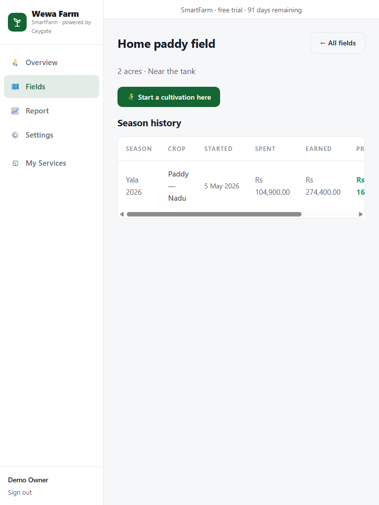 SmartFarm screenshot