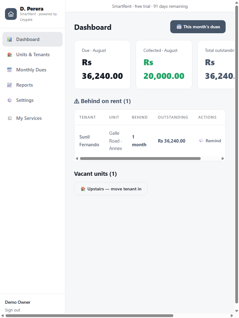 SmartRent screenshot
